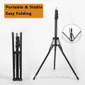 Mobile Phone Tripod Stand Reverse Foldable 1.8m Live phone Camera aluminium Tripod Supplier